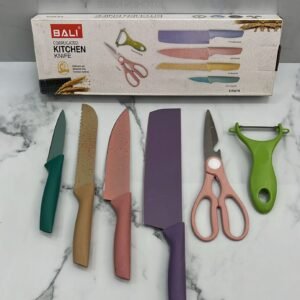 Set De Cuchillos De Colores.