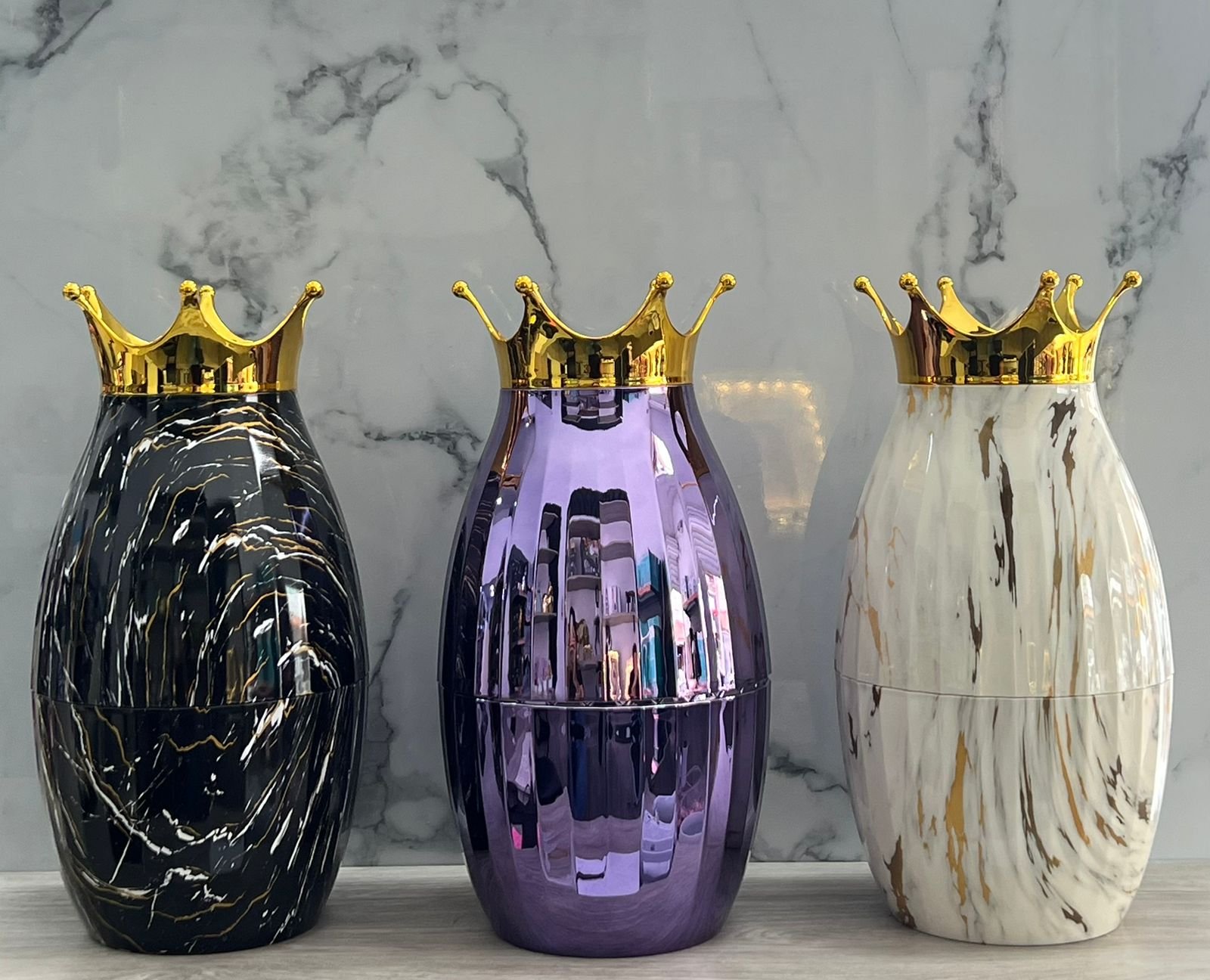 Huevo Decorativo Con Corona. Huq-N-P-O-Mo