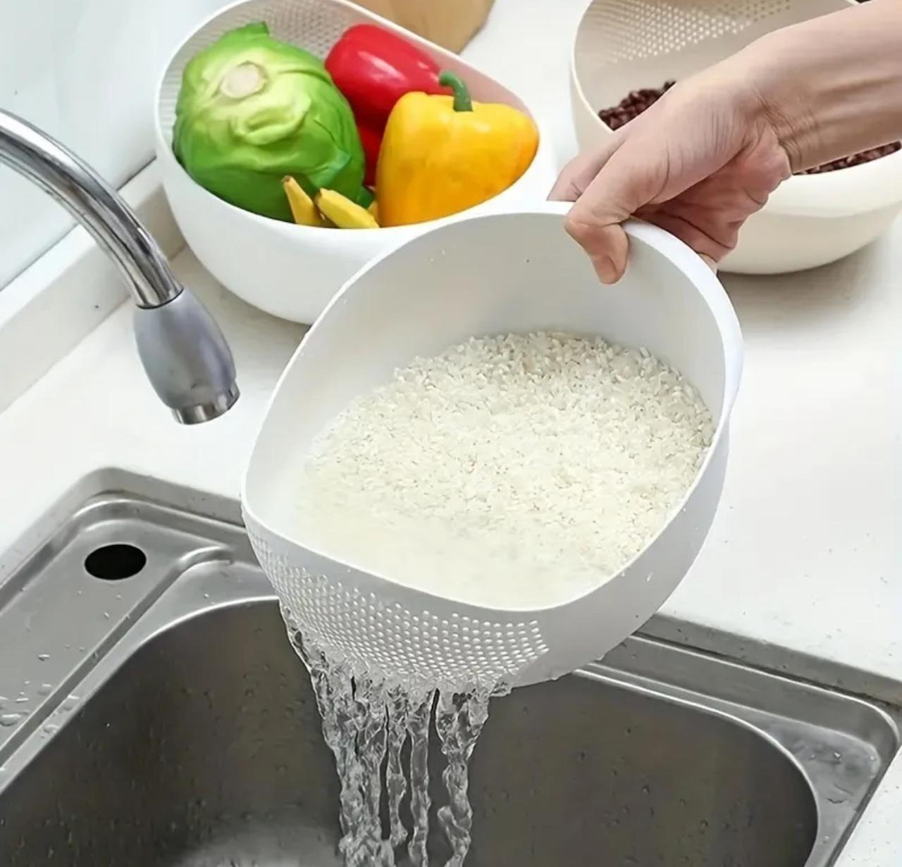 Colador Para Verduras, Arroz Y Frutas - Imagen 2