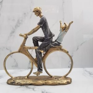 Adorno Cicla Papa E Hijo.