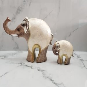 Adorno Elefante Mama E Hijo.