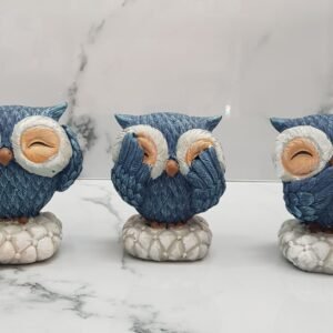 Adorno Búho Mini Por 3.