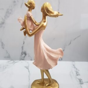 Adorno Mama E Hija Cargada.