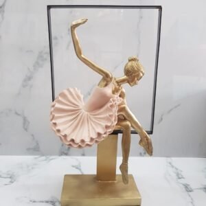 Adorno Bailarina De Ballet Sentada.