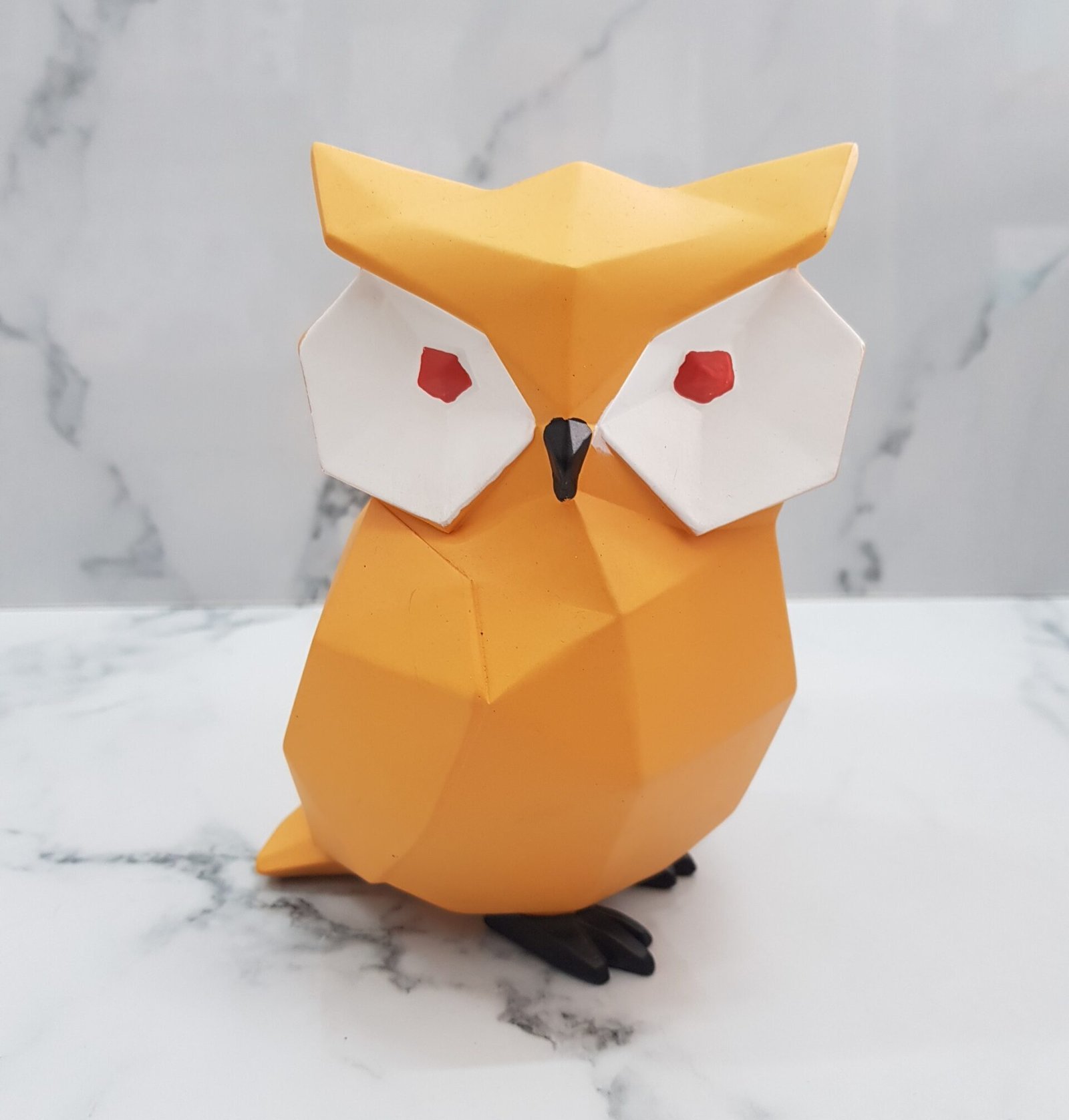 Adorno Búho Naranja.