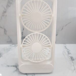 Ventilador Escritorio Doble Portatil. Ref: 2089