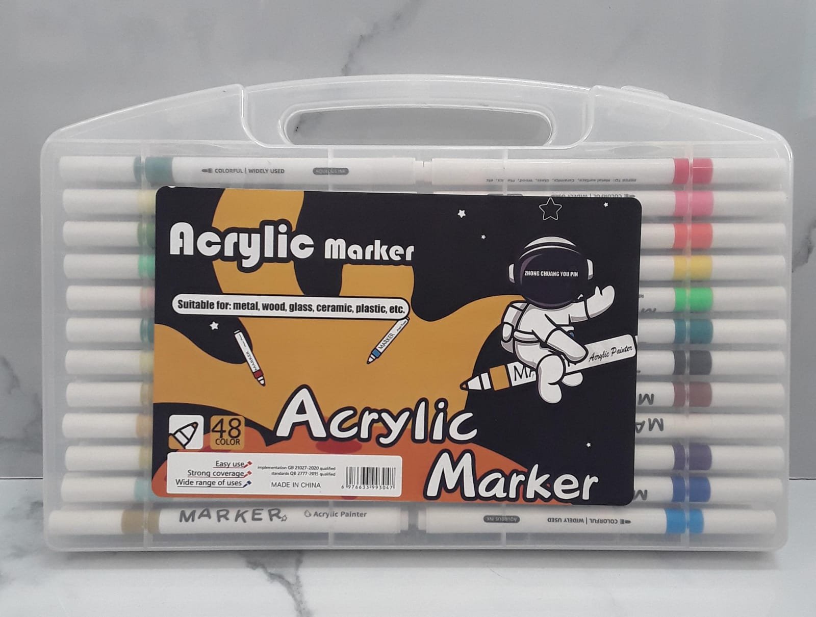 Marcadores De 48 Pcs Neón - Pastel